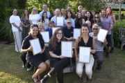 The team from Ruxley Manor Garden Centre celebrating their awards